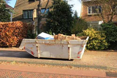 Professional team performing garden clearance in Sidcup